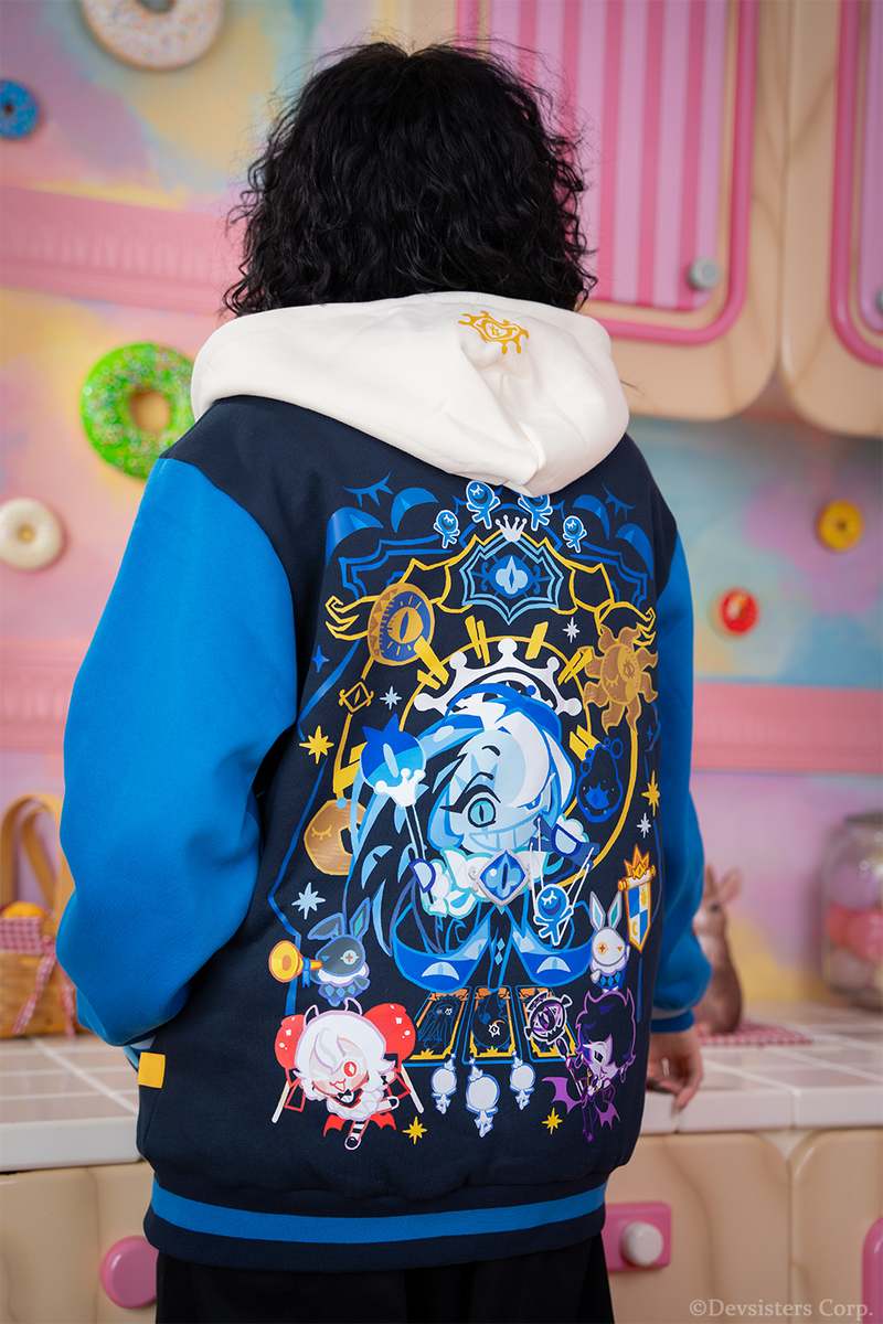 PREORDER] CookieRun: Kingdom - Shadow Milk Cookie - zipper hoodie