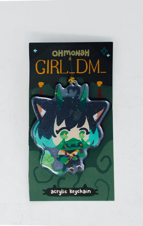 GIRL_DM_ x OHMONAH keychain