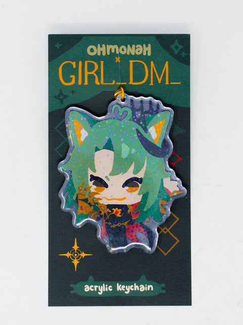 GIRL_DM_ x OHMONAH keychain