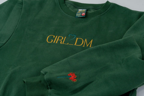 GIRL_DM_ x Ohmonah - Crewneck