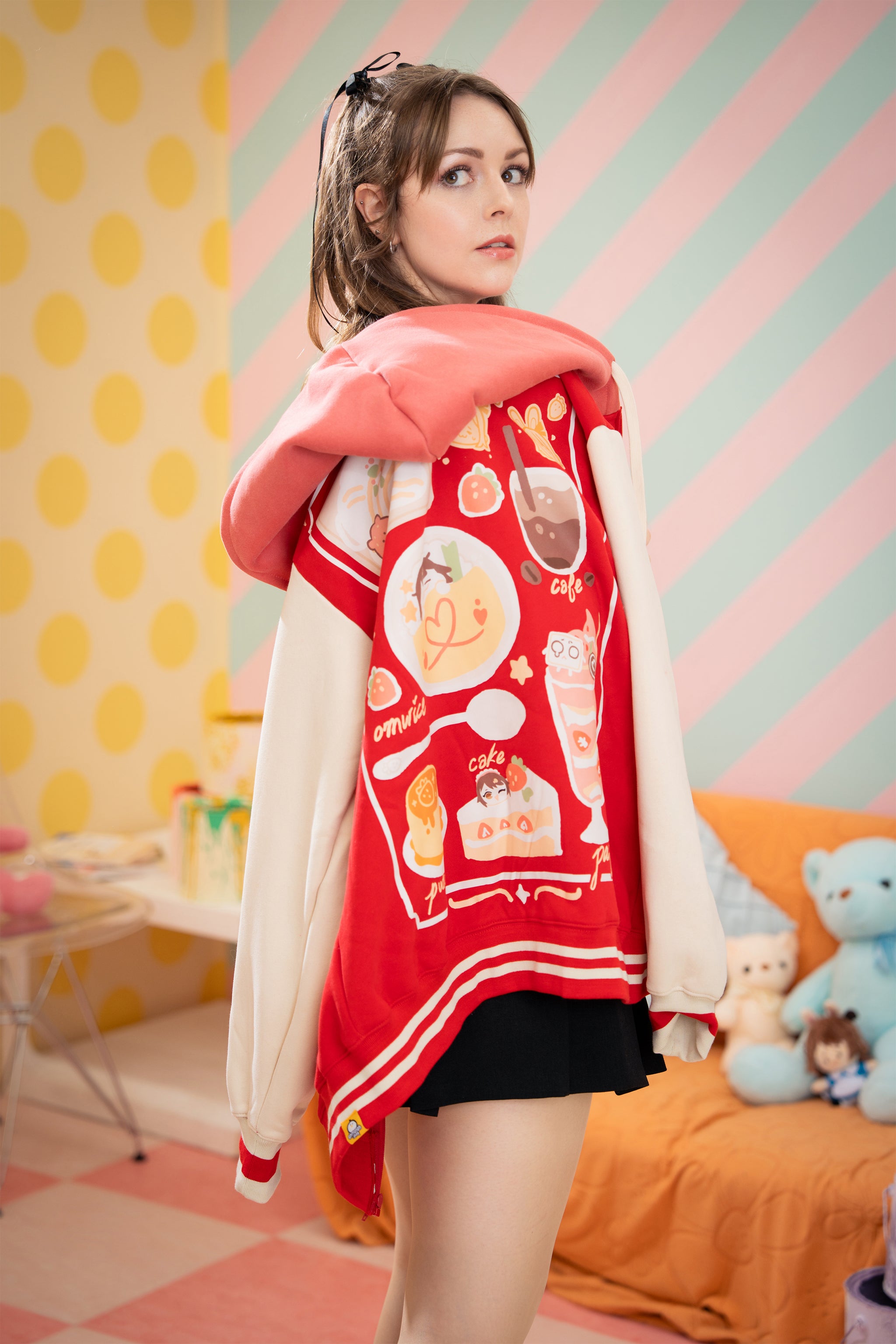 Cafe Emirichu - varsity hoodie – ohmonah