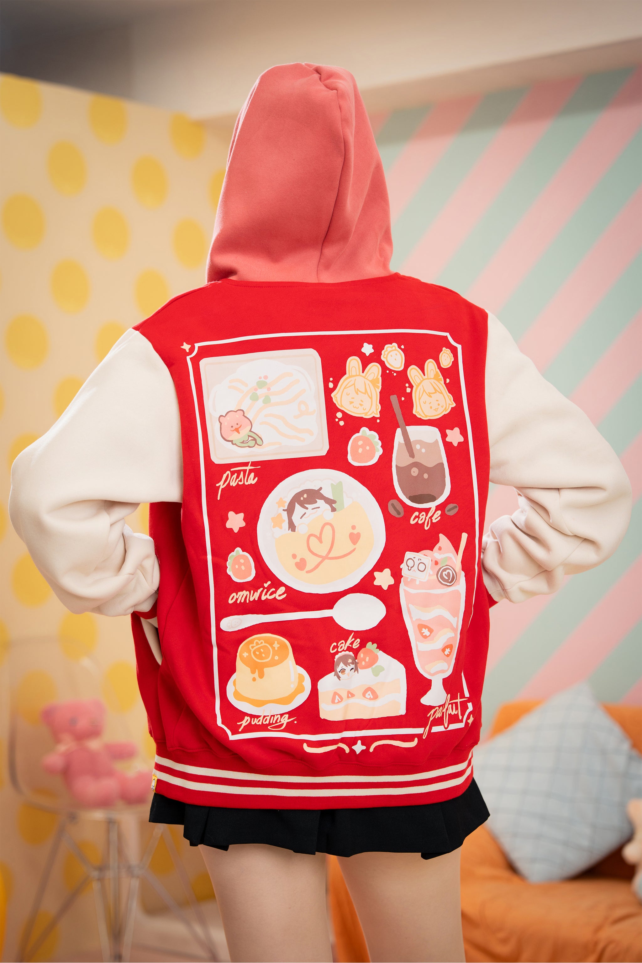 Cafe Emirichu - varsity hoodie – ohmonah