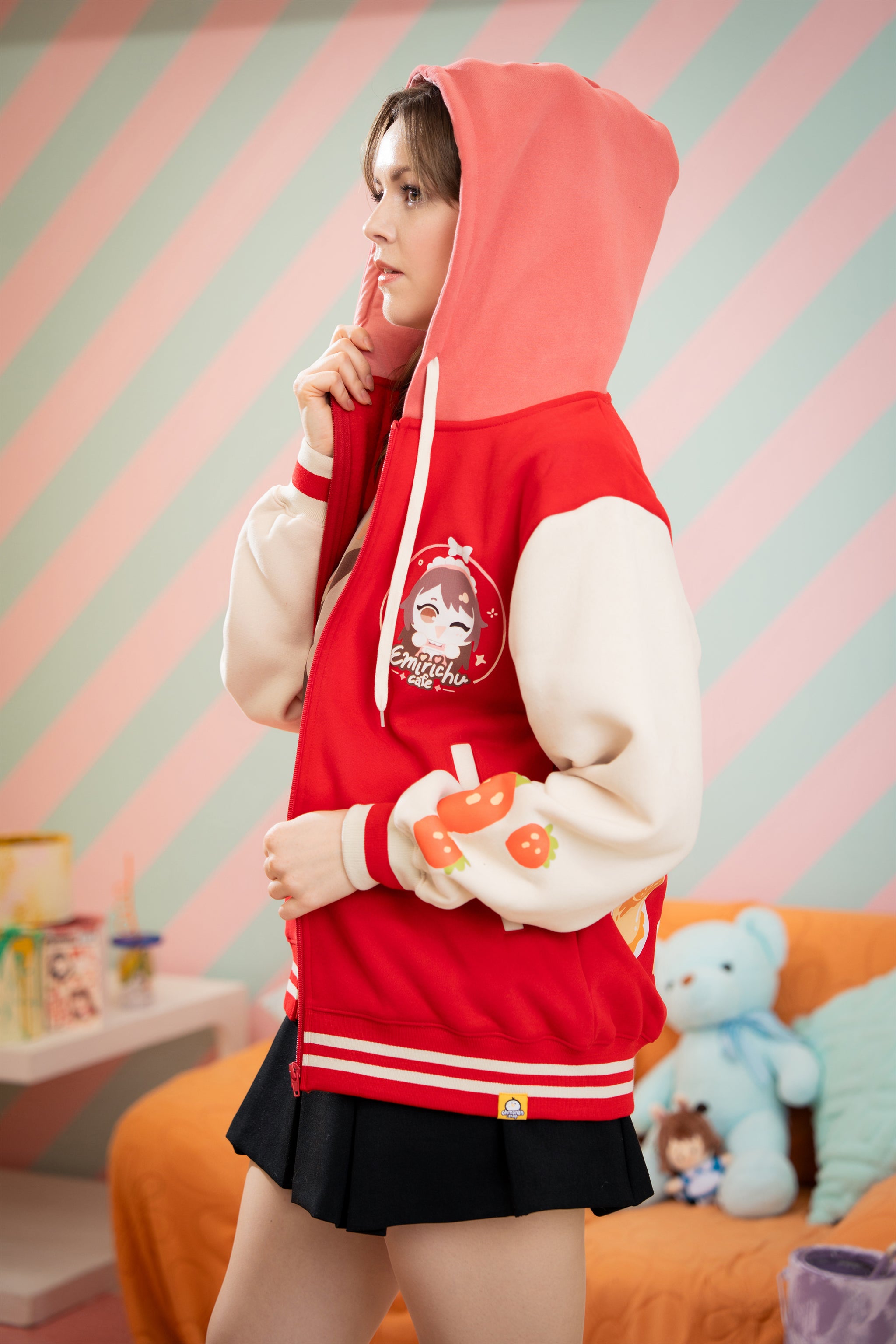 Cafe Emirichu - varsity hoodie – ohmonah