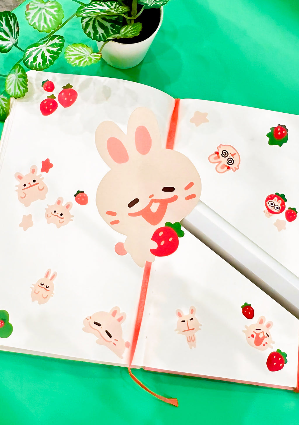 BUNNY sticker sheet – ohmonah