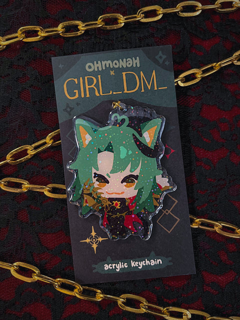 GIRL_DM_ x OHMONAH keychain