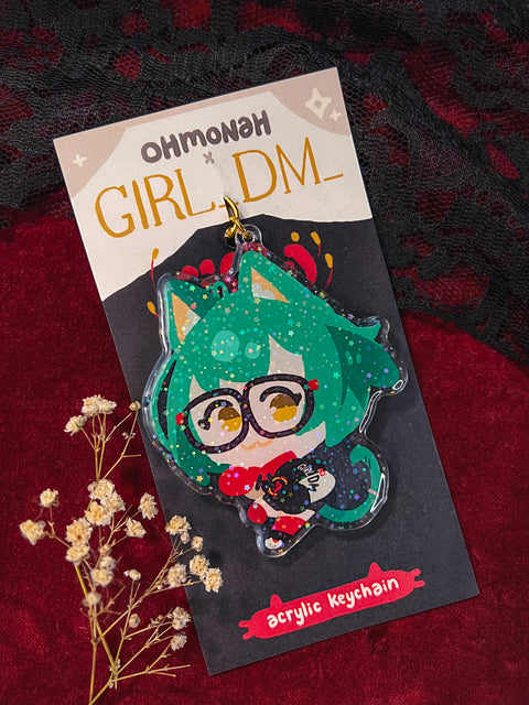 GIRL_DM_ x OHMONAH keychain