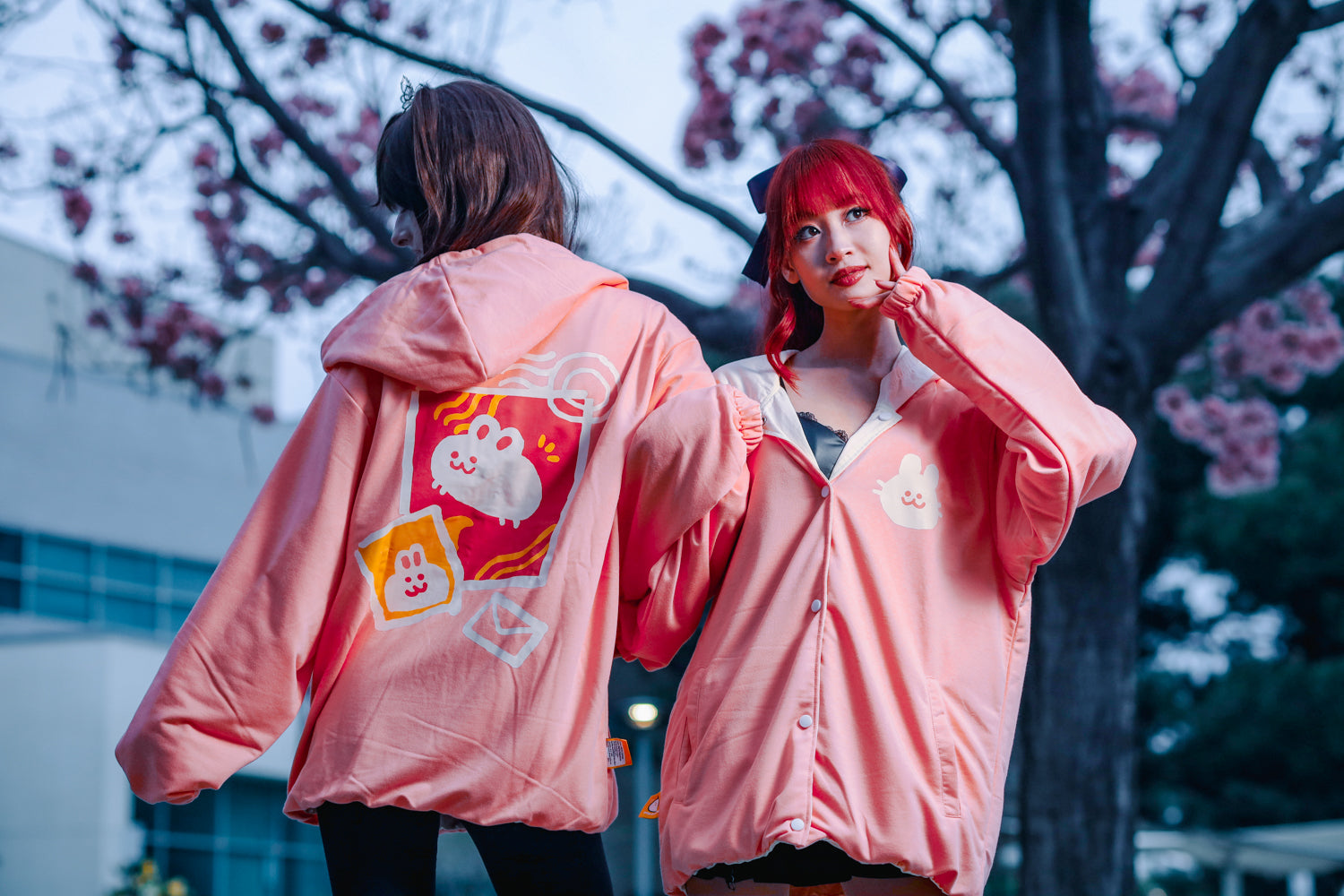 BUNNY MAILER reversible jacket – ohmonah