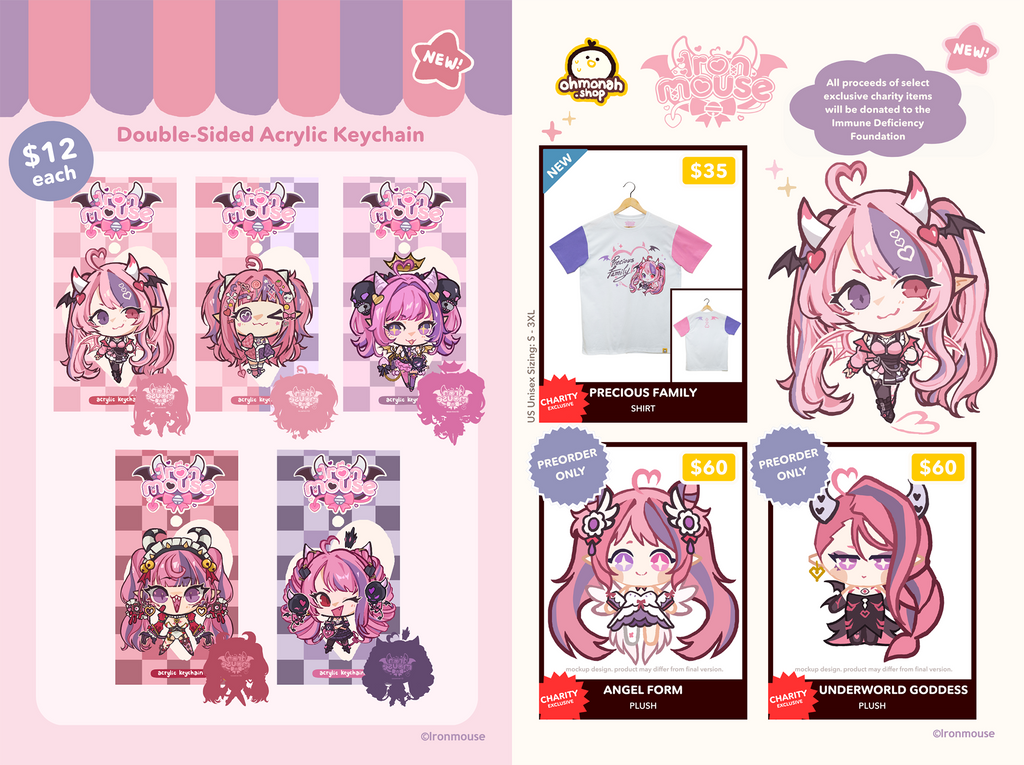 ホロライブEN フワモコ AX2026 ohmonah.shop お守りチャーム AX 2026 CATALOG – ohmonah