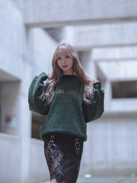 GIRL_DM_ x Ohmonah - Crewneck