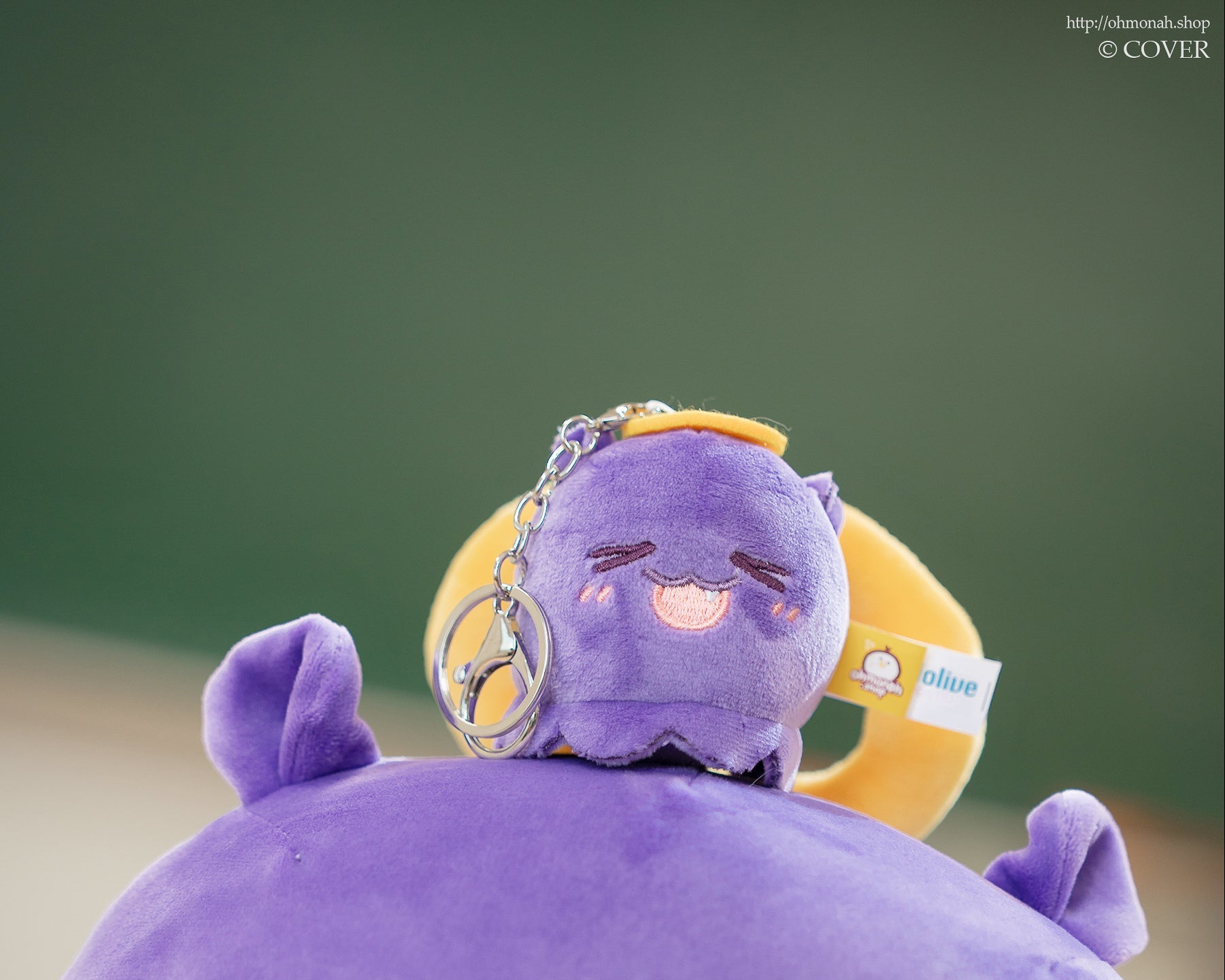 Ninomae Ina'nis x Ohmonah - Takodachi - Plush Keychain – ohmonah