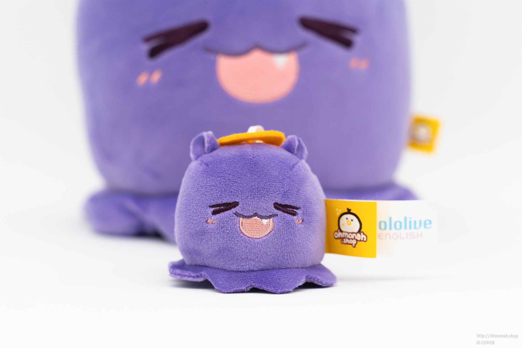 Ninomae Ina'nis x Ohmonah - Takodachi - Plush Keychain – ohmonah